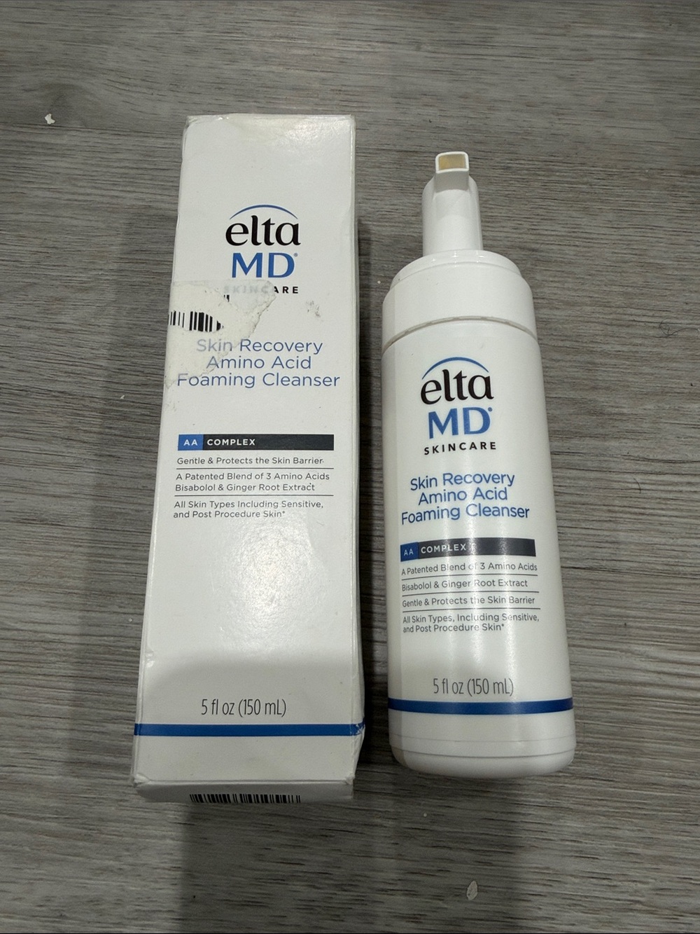 Elta MD Skin Recovery Amino Acid Foaming Cleanser - Used once, No Cap